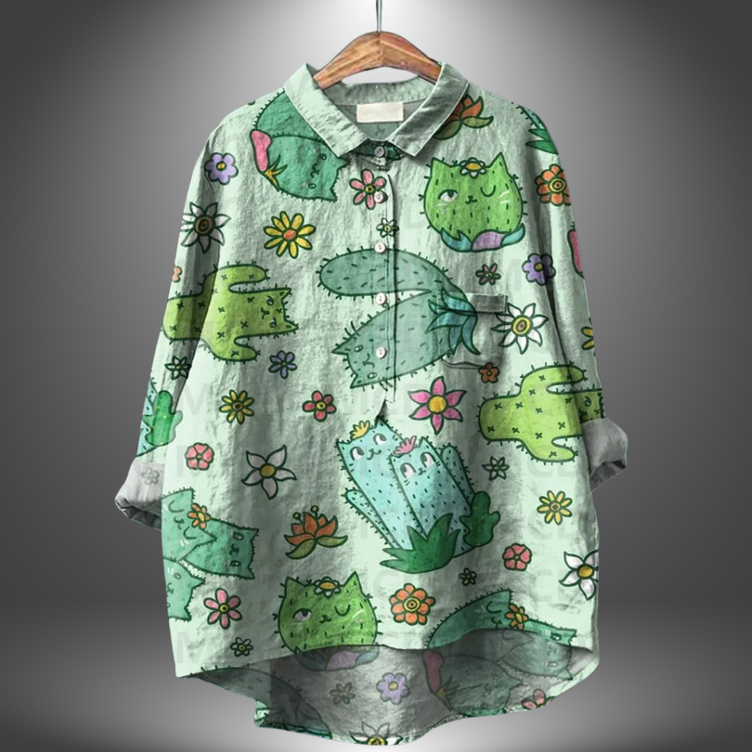 Luiza™ | Stylish Floral Women's Shirt