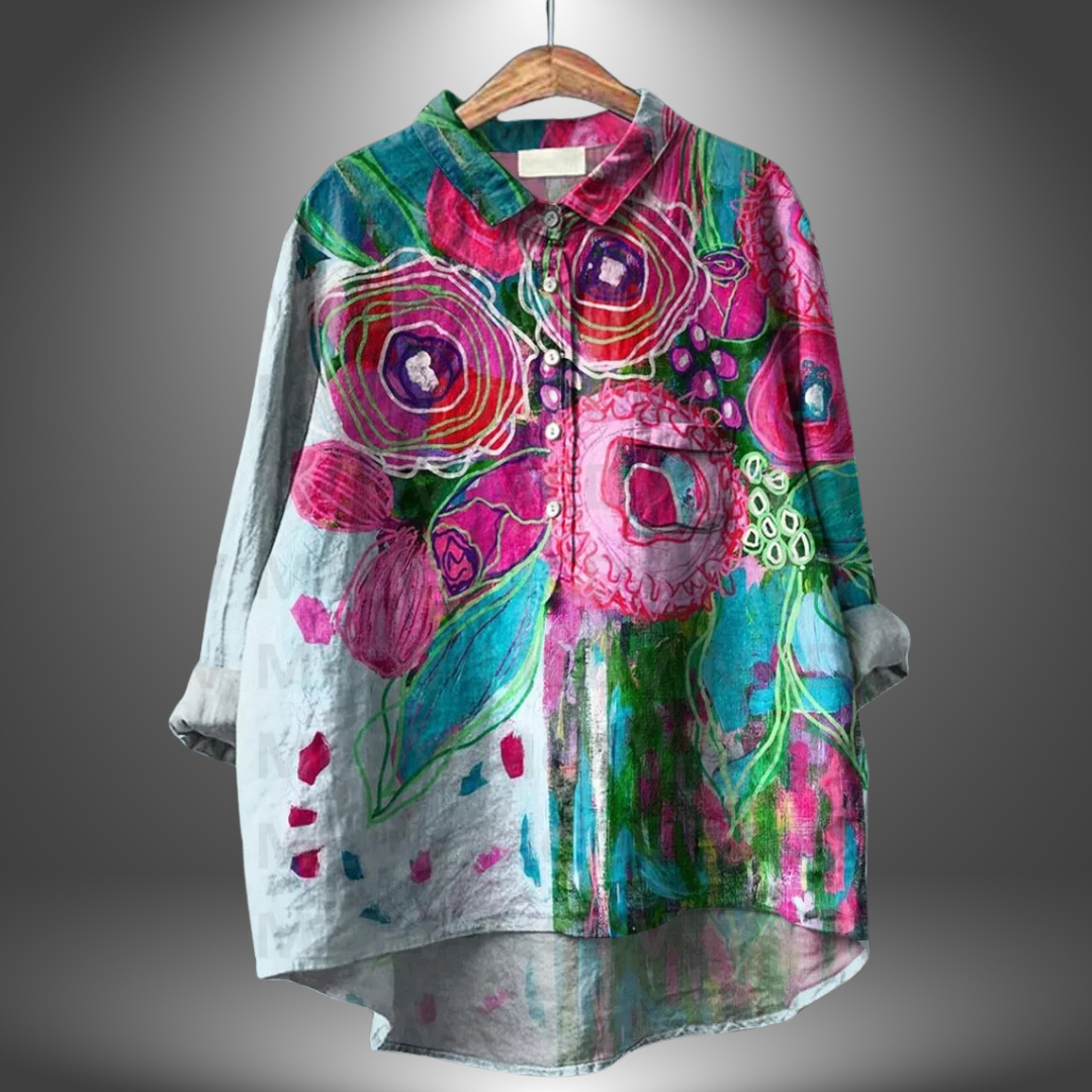 Luiza™ | Stylish Floral Women's Shirt