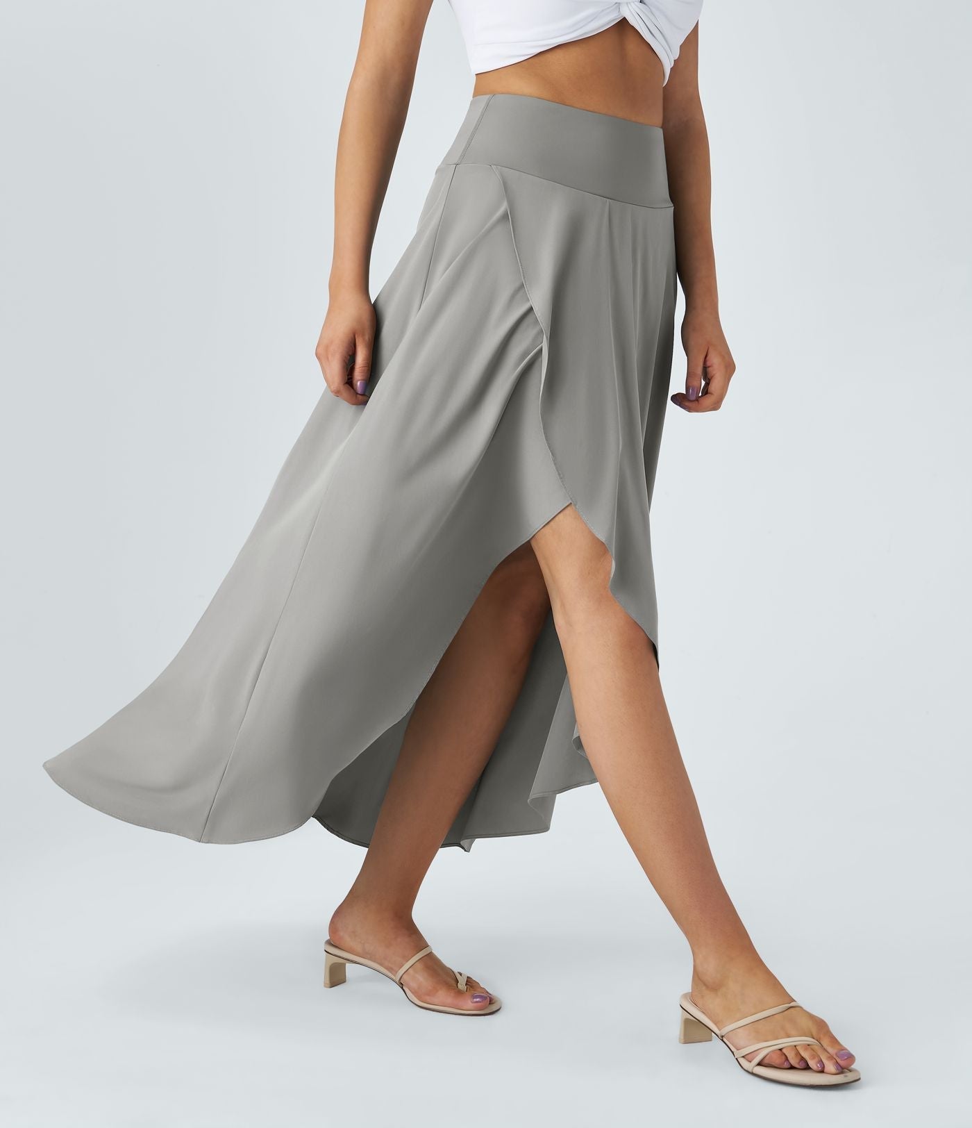 Natalia | Comfortable Split Skirt