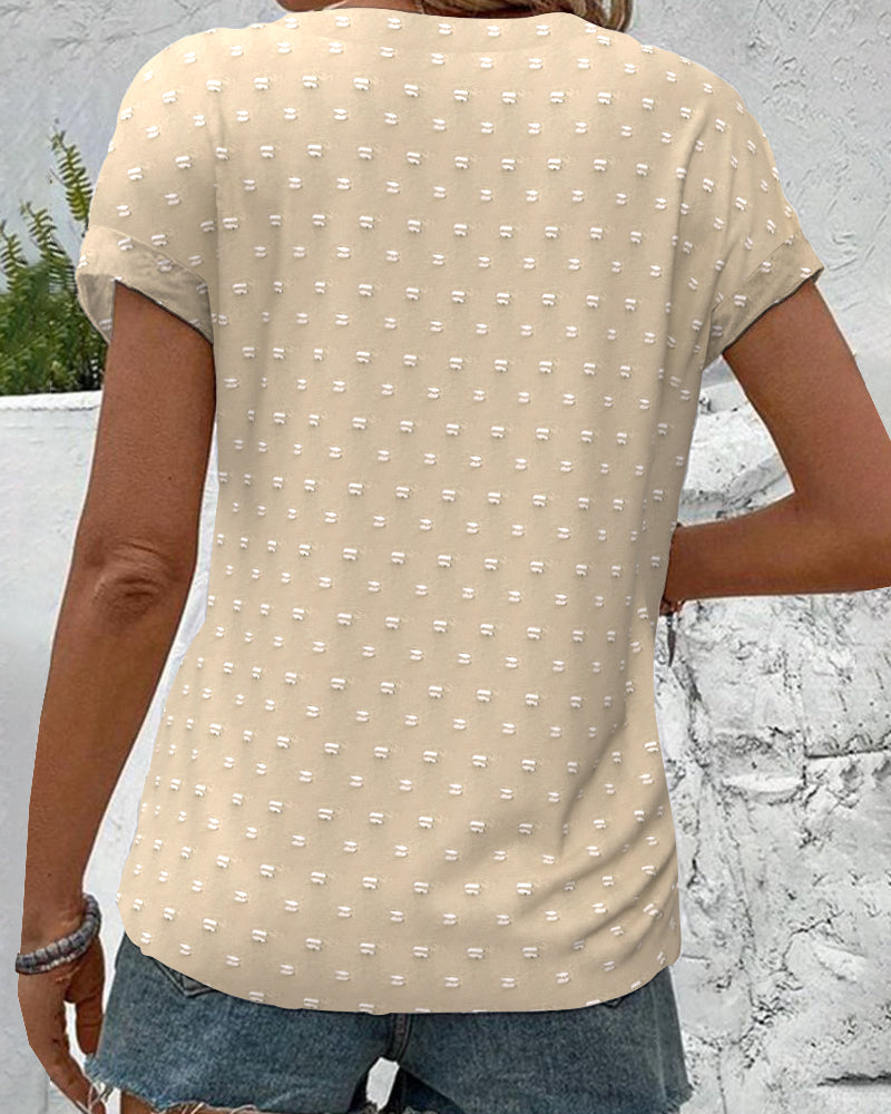 Nariya™ - Button Down V-Neck Shirt