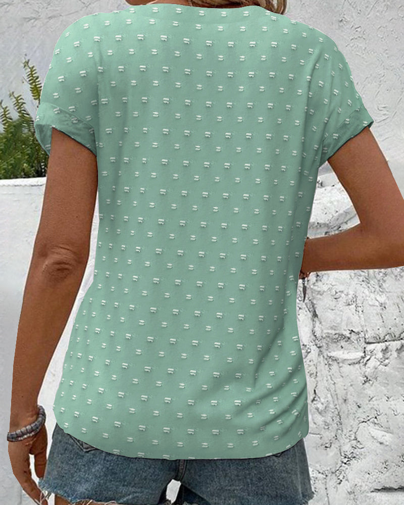 Nariya™ - Button Down V-Neck Shirt