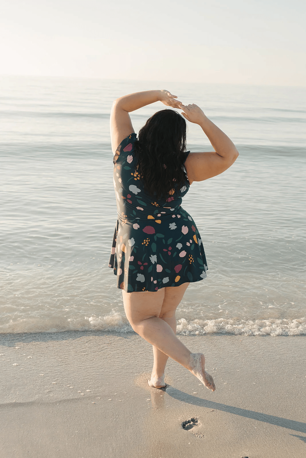 Agnieszka | Ruffled Swimsuit with Bust Support