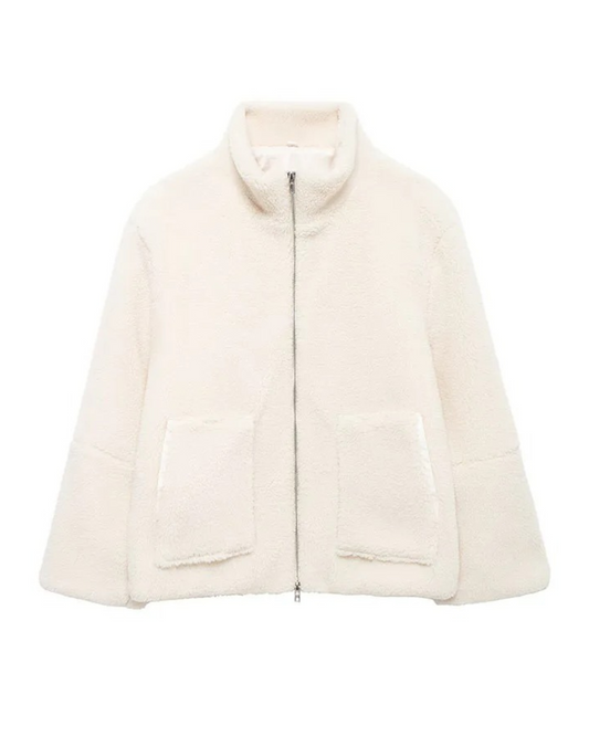 Aurora| Cozy Zip-Up Sherpa Jacket