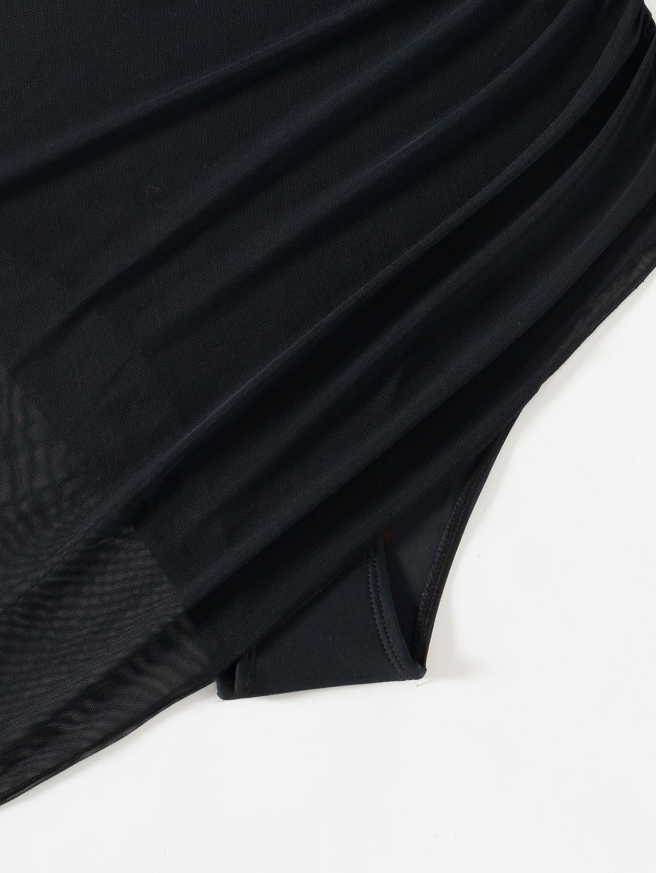 Luba – Slimming mesh sarong swimsuit