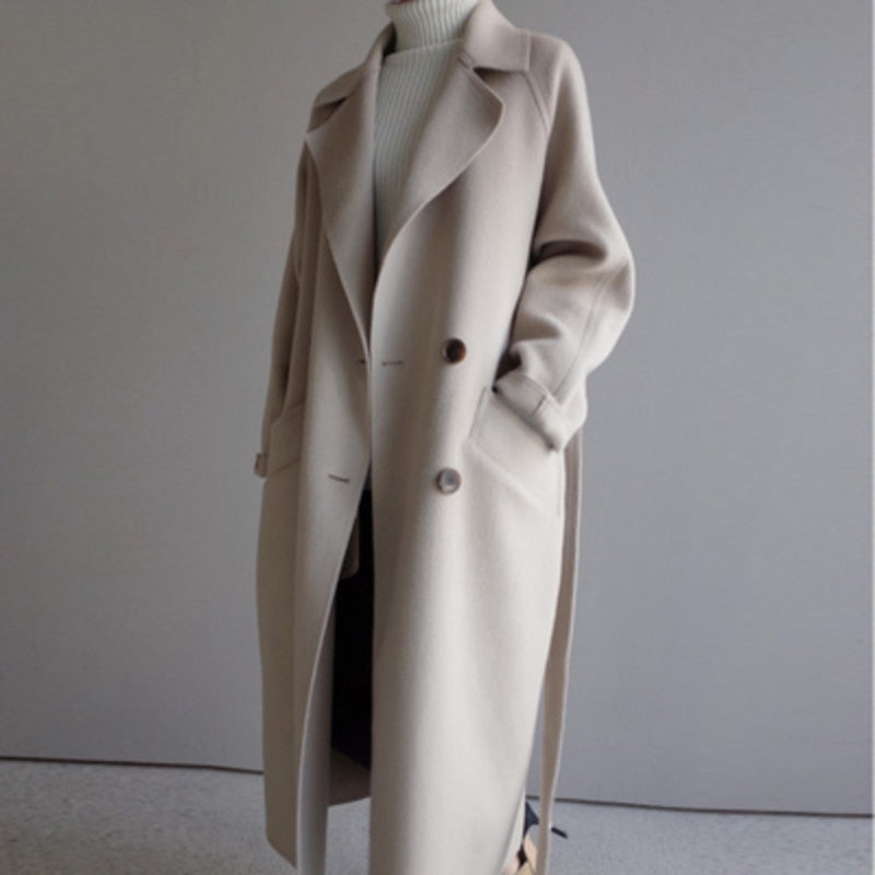 Thaloria – Long Cashmere Coat