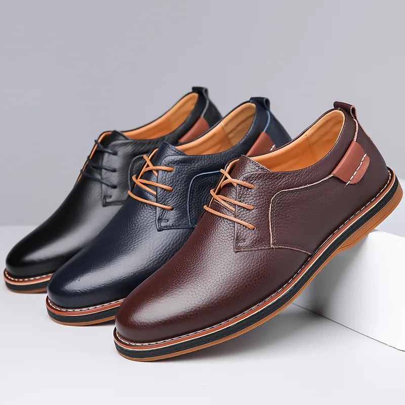 Thiago Bruno™ | Men’s Signature Leather Shoes
