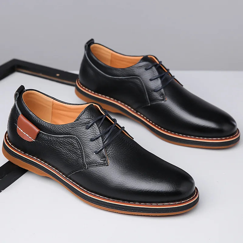 Thiago Bruno™ | Men’s Signature Leather Shoes