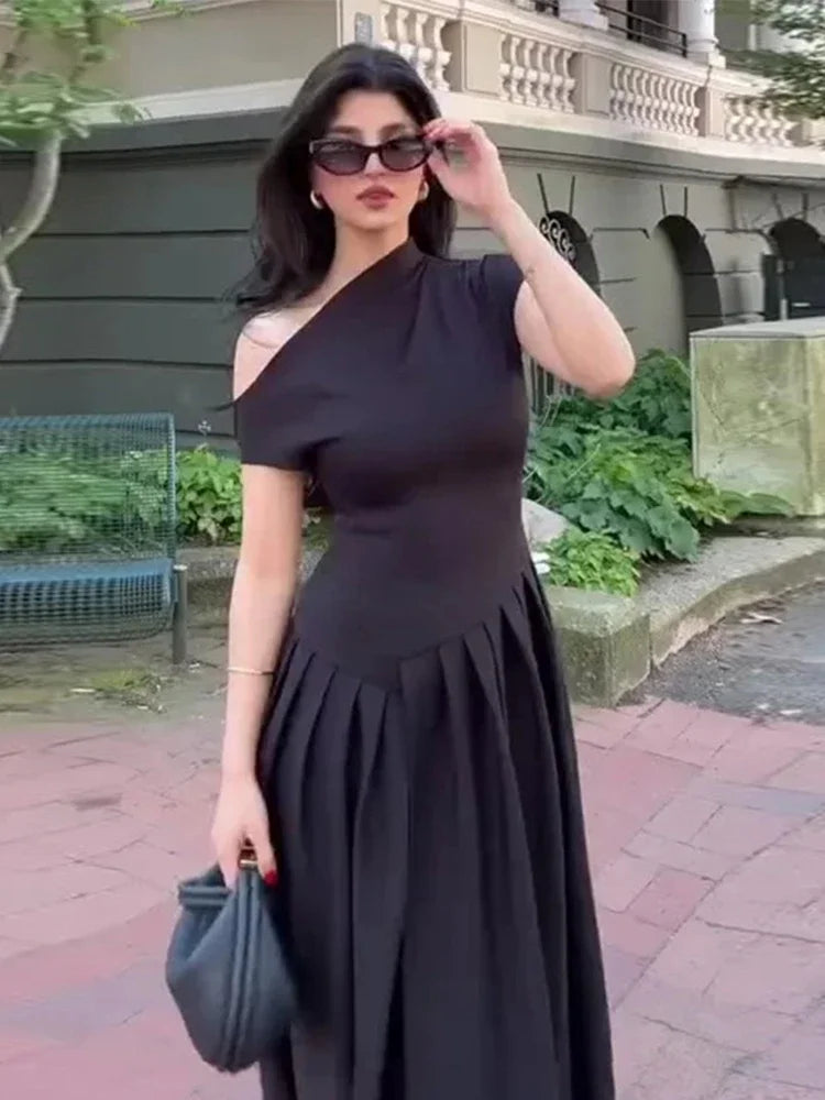 Clara Monroe | Short Sleeve Maxi Dress