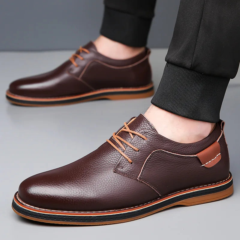 Thiago Bruno™ | Men’s Signature Leather Shoes