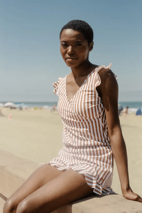 Agnieszka | Ruffled Swimsuit with Bust Support