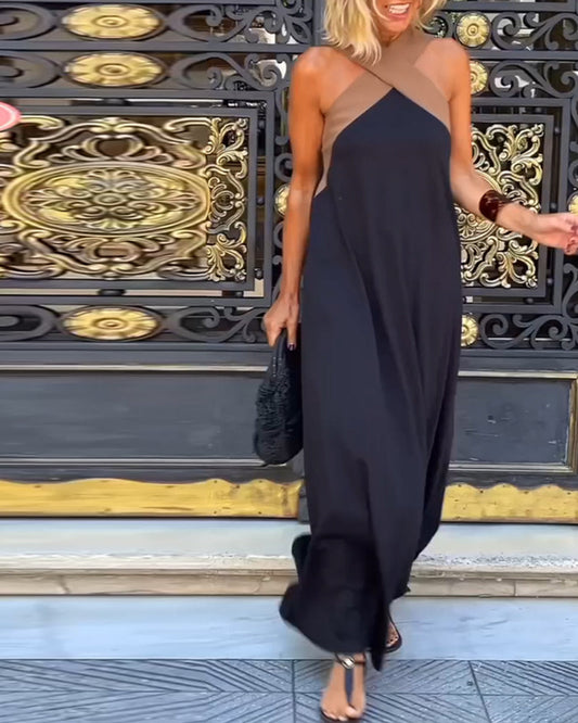 Alessia – Cross Neck Dress