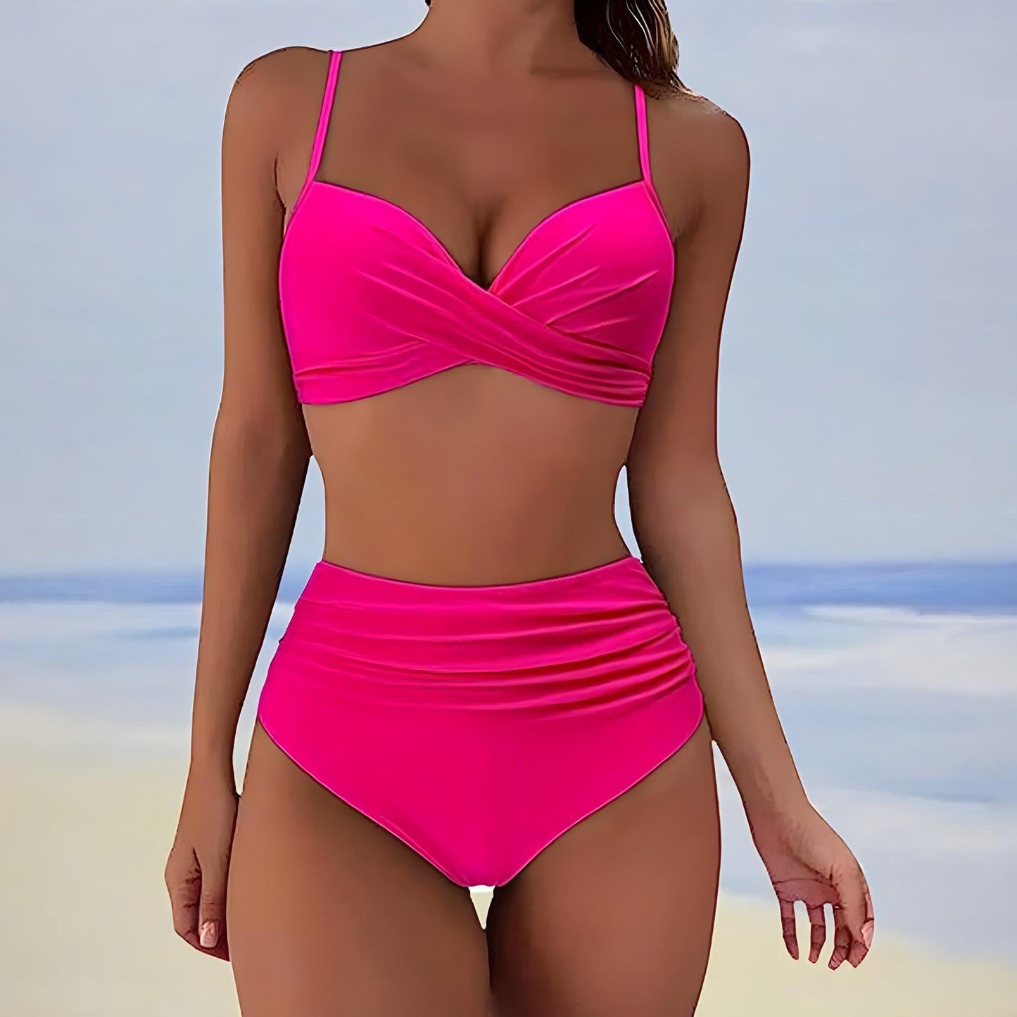 Cassandra | High Waist Bikini