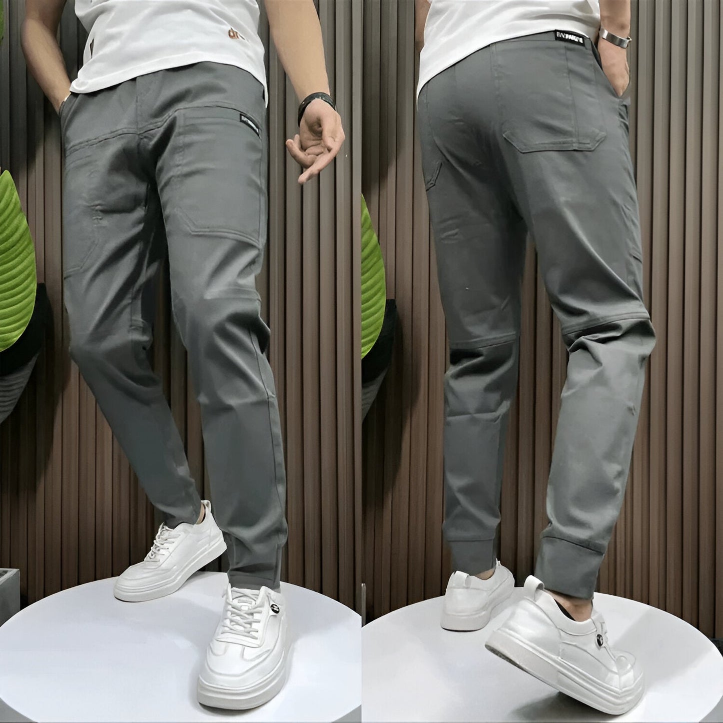 Vallier™ | Premium Elastic Cargo Pants