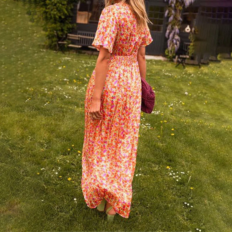 MarisseFleur – Women’s Vintage Floral Dress