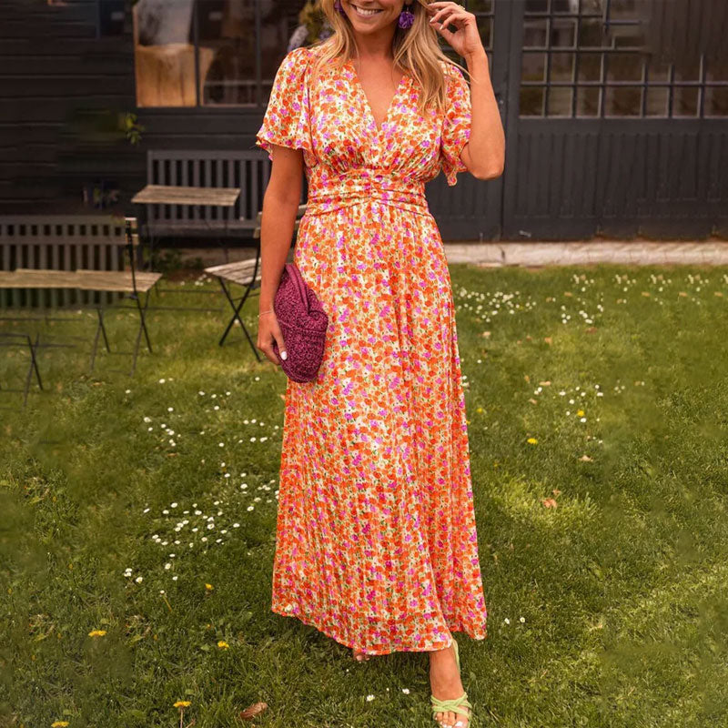 MarisseFleur – Women’s Vintage Floral Dress