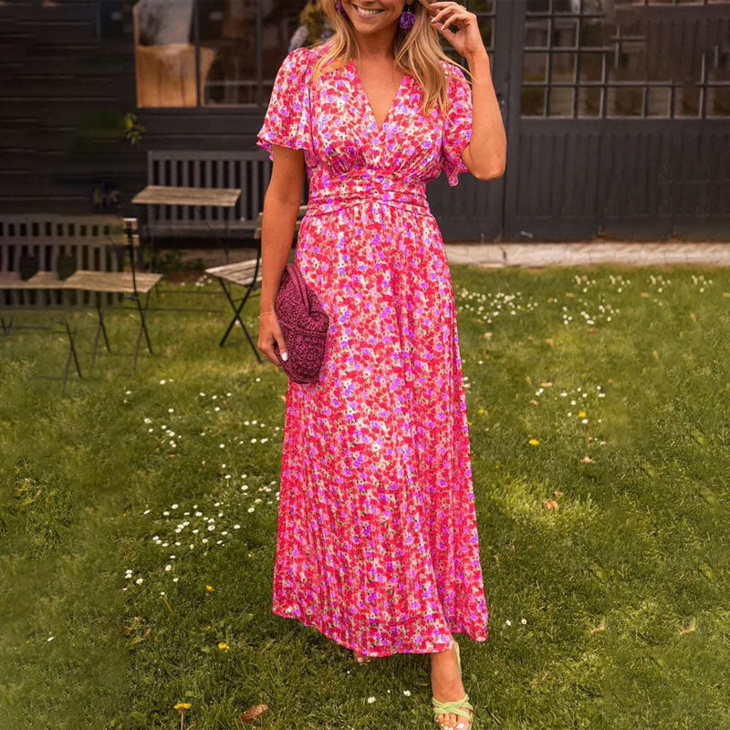 MarisseFleur – Women’s Vintage Floral Dress