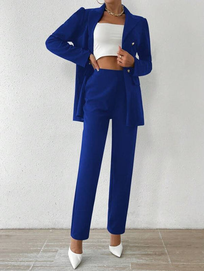 Kamilla - Stylish Long Sleeve Suit Set
