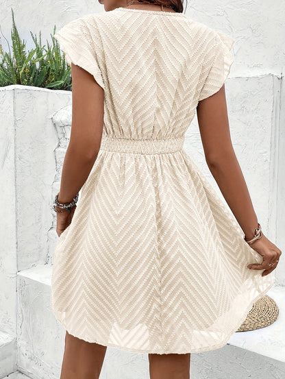 Evalise – Sleeveless V-Neck Summer Dress
