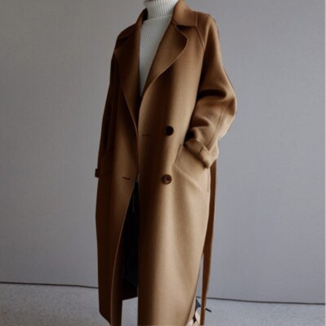 Thaloria – Long Cashmere Coat