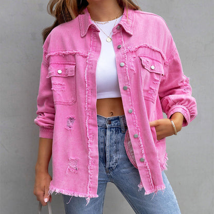 Elisia-Denim Jacket