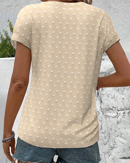 Nariya™ - Button Down V-Neck Shirt