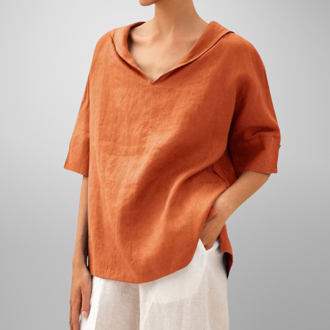 Mia™ – Casual Loose-Fitting Blouse