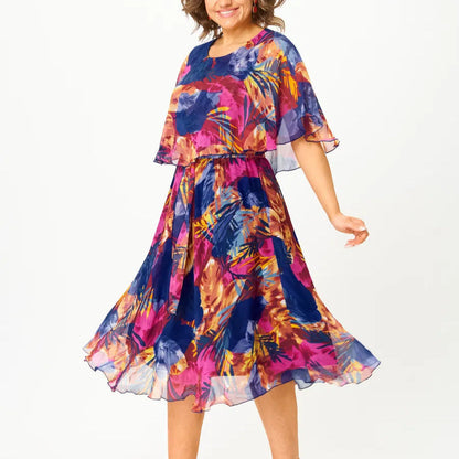 Catarina - Comfortable And Airy Chiffon Dress