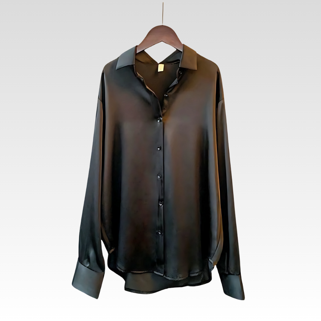Mila™ | Satin Shirt for Women