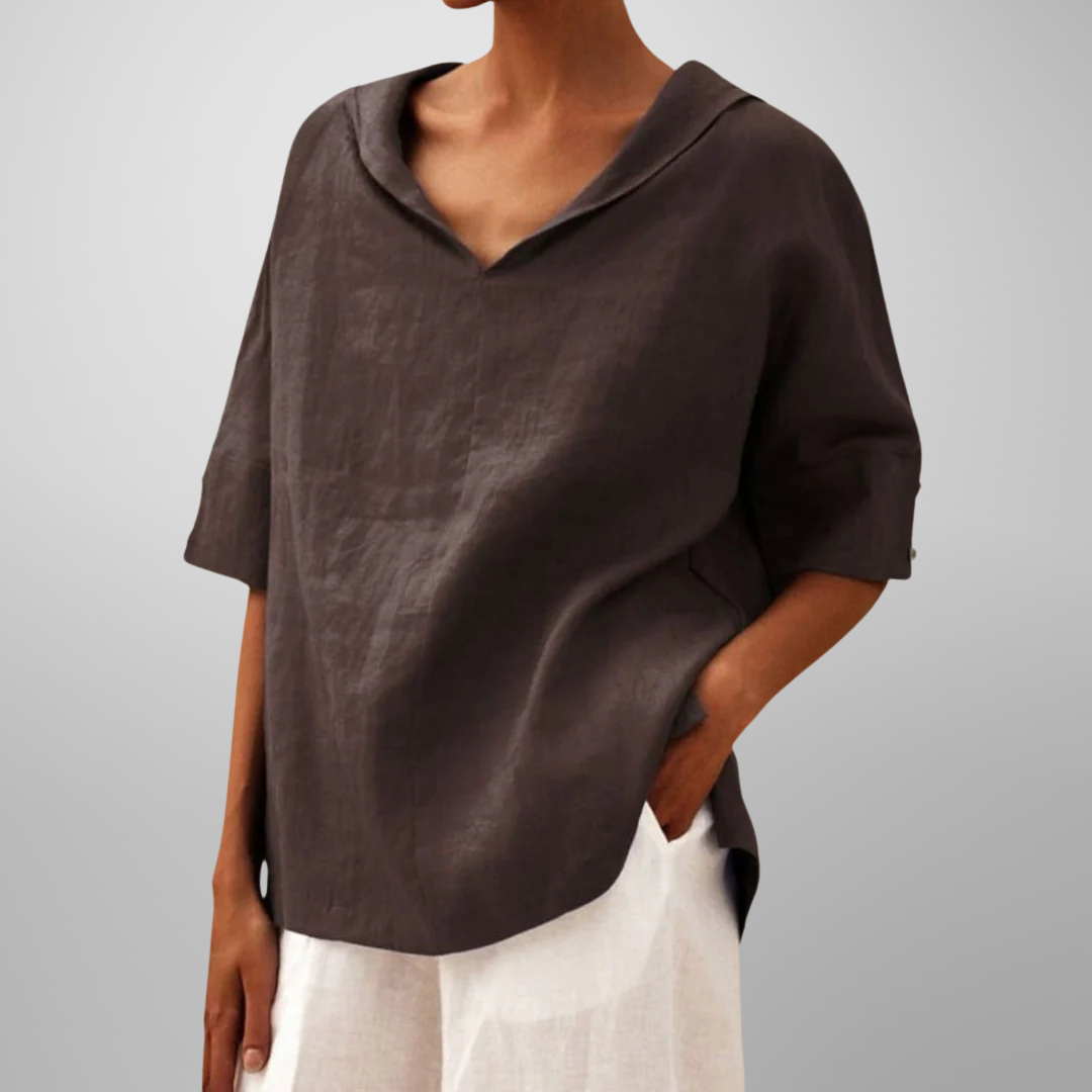 Mia™ – Casual Loose-Fitting Blouse
