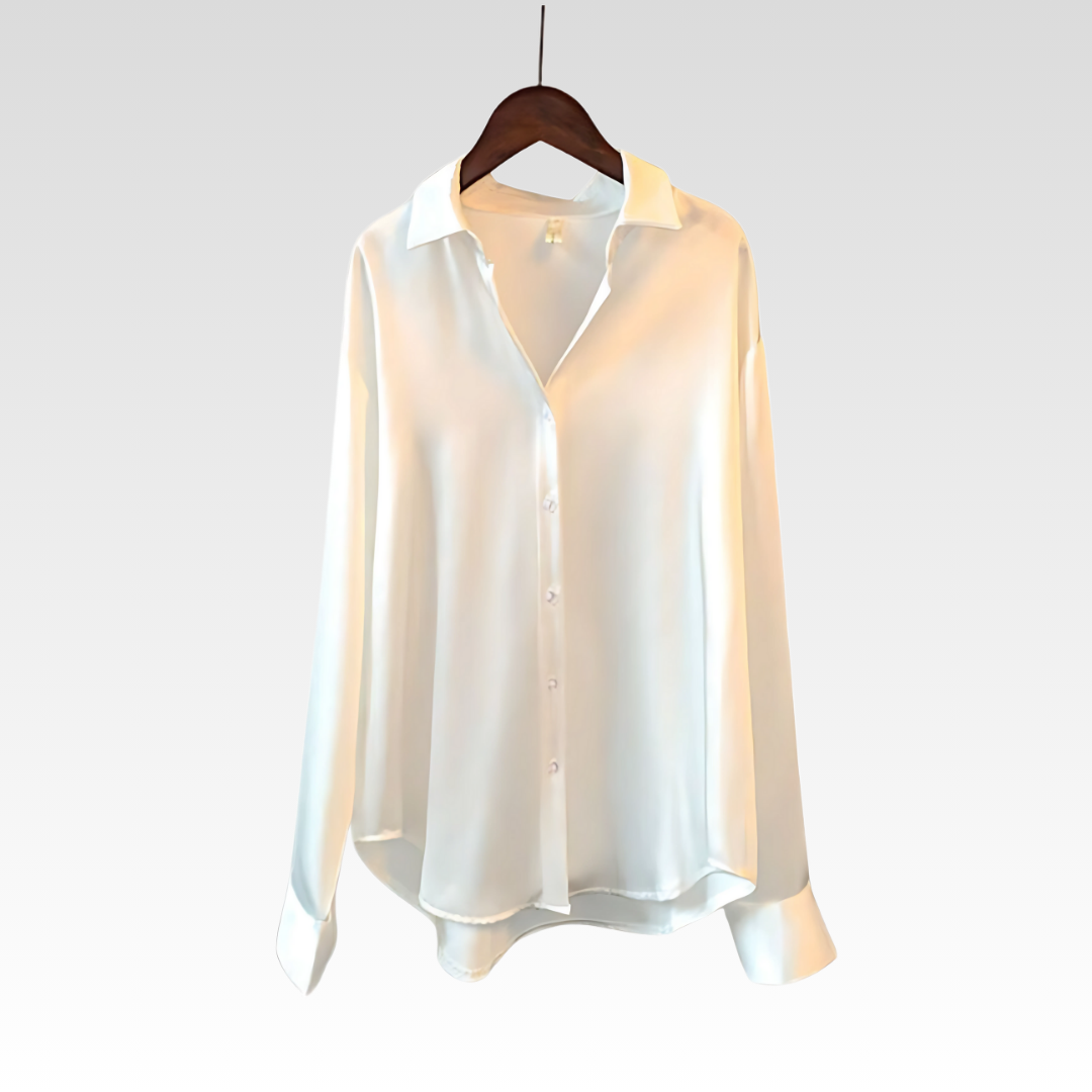 Mila™ | Satin Shirt for Women