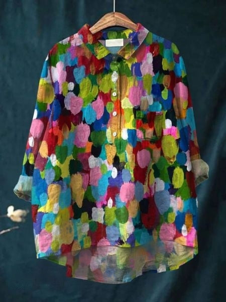 Lila™ | Modern Floral Printed Shirt