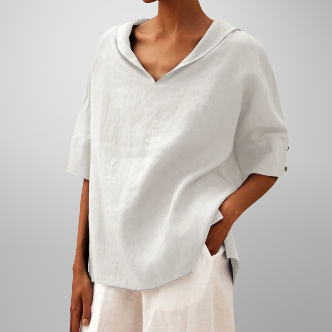 Mia™ – Casual Loose-Fitting Blouse