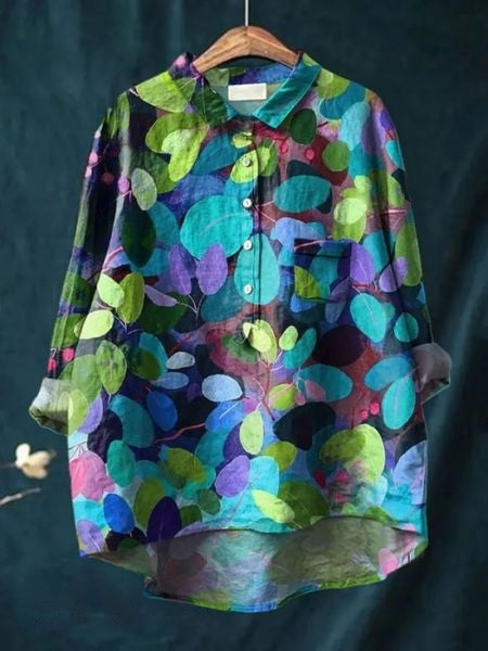 Lila™ | Modern Floral Printed Shirt