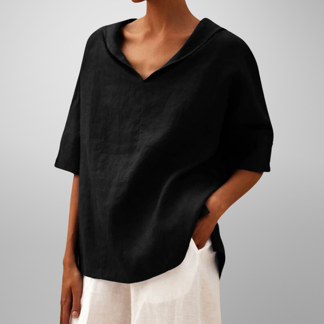 Mia™ – Casual Loose-Fitting Blouse
