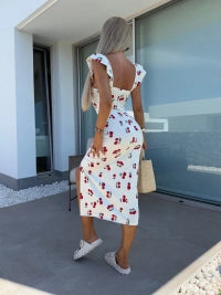 Juliet | Midi Dress with Side Slit
