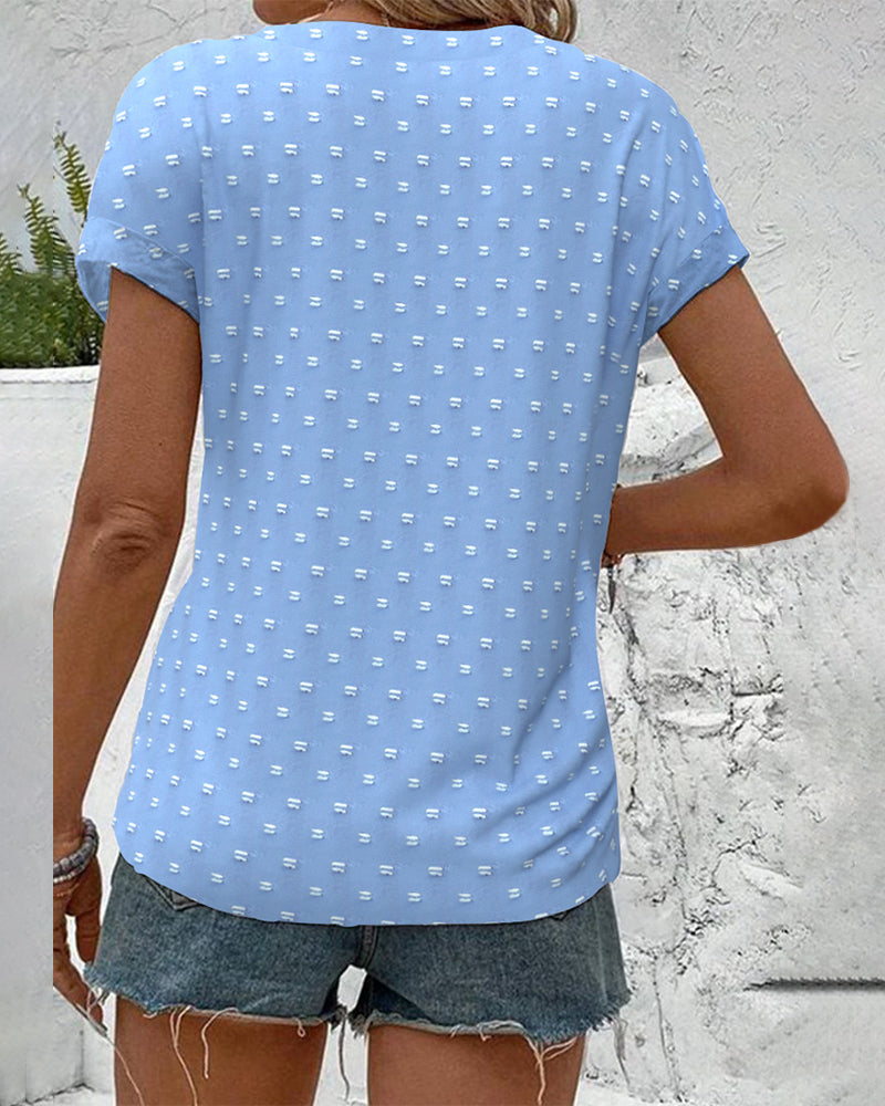 Nariya™ - Button Down V-Neck Shirt