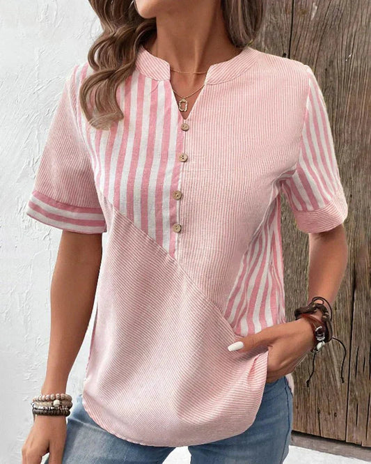Lilly™ | Soft Striped Women's Blouse