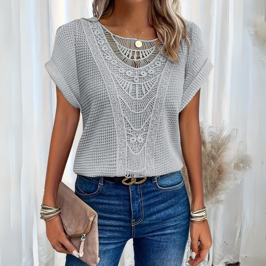 Karin | Elegant Ibiza-Style Blouse