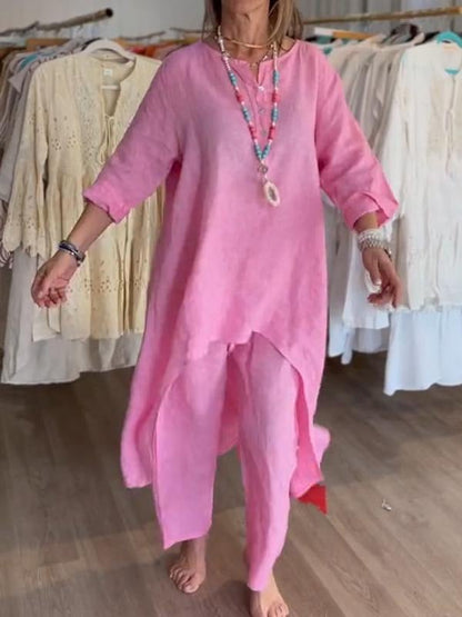 Freida - Casual Linen Dress