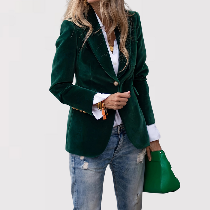 Vivendra – Luxury Velvet Jacket