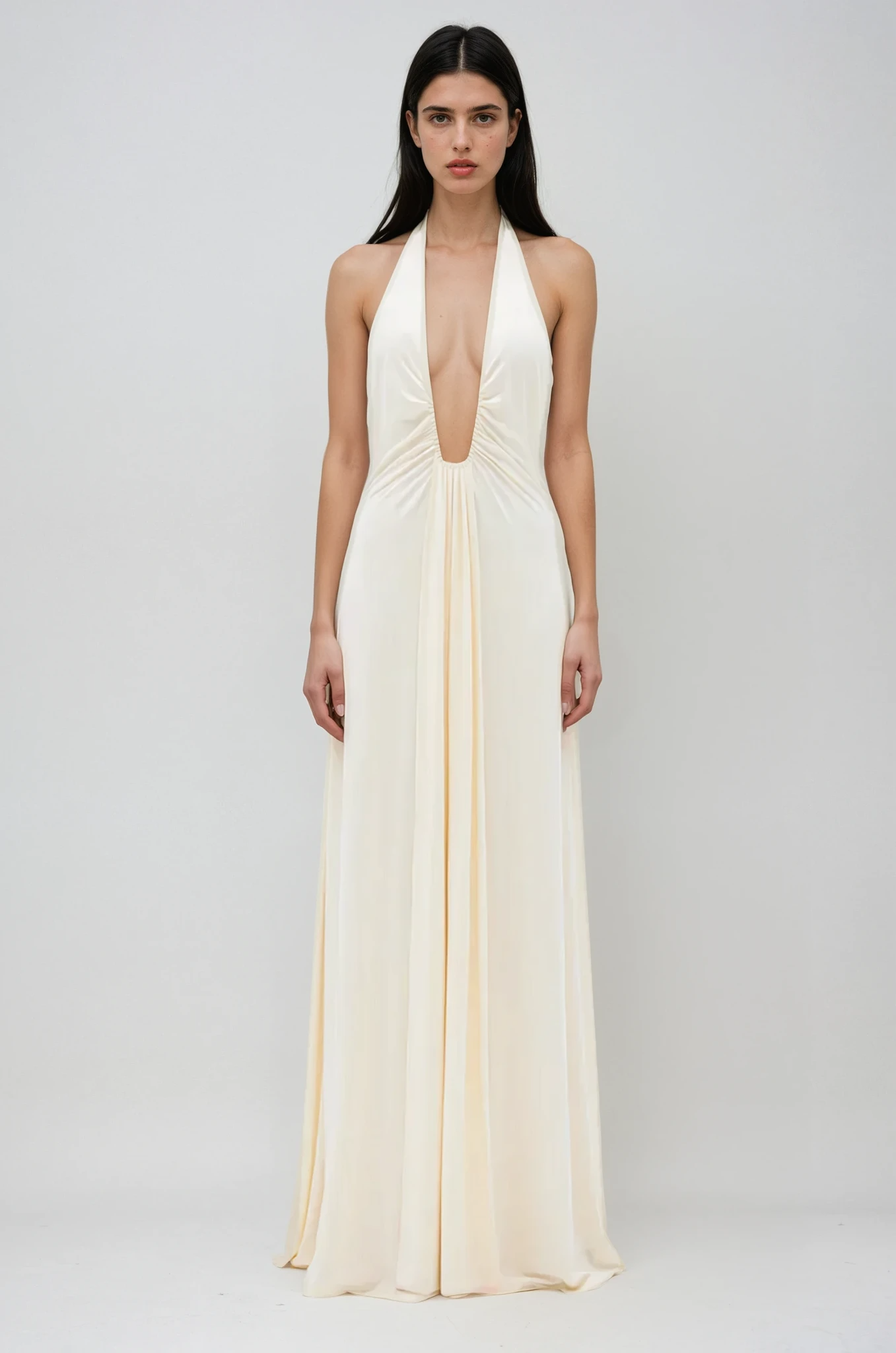 Soline – Cupro Maxi Dress