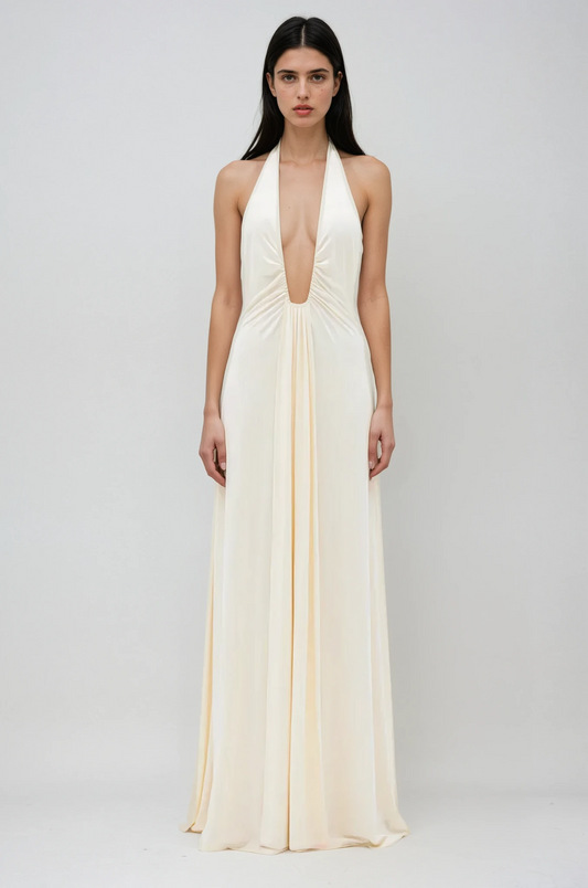 Soline – Cupro Maxi Dress