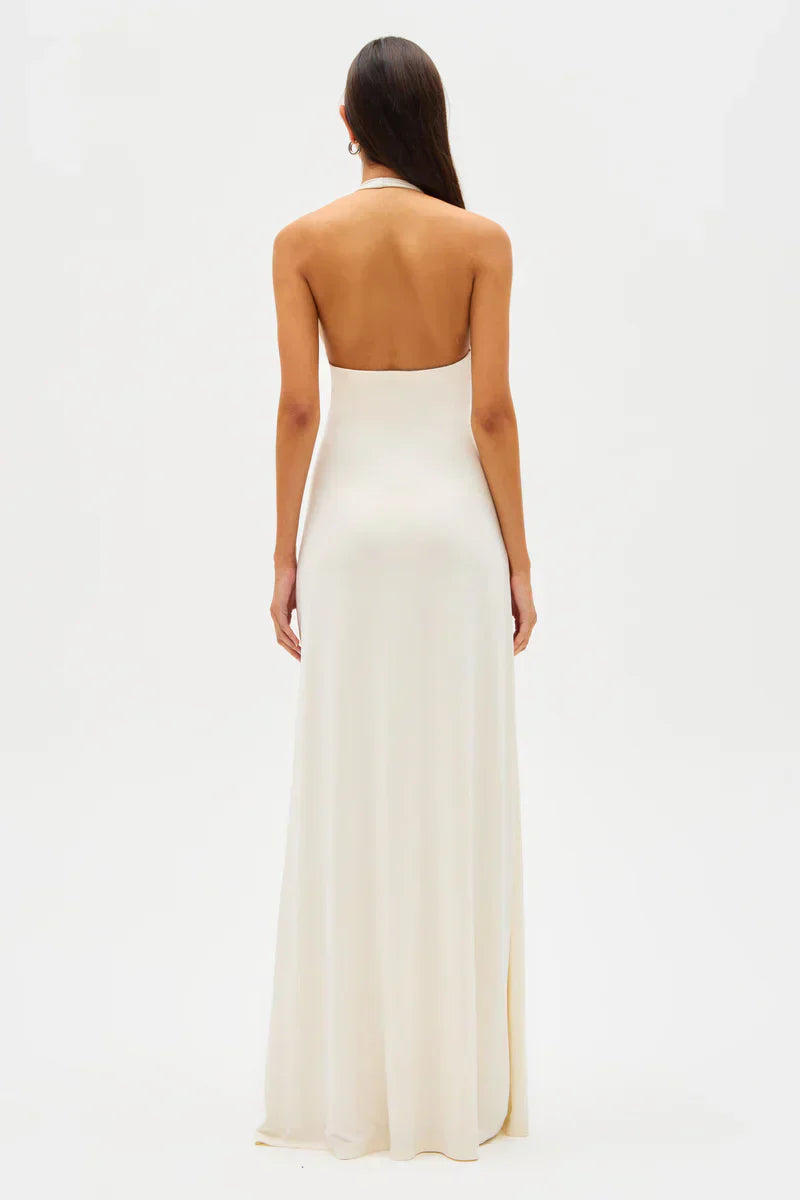 Soline – Cupro Maxi Dress