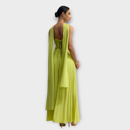 Alisanne – Elegant Strapless Maxi Dress