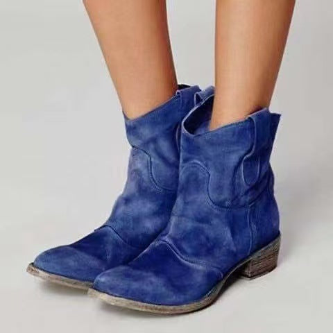 Viondra – Elegant Suede Ankle Boots