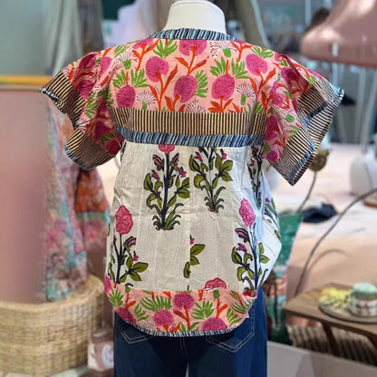 Seraphine – Embroidered Boho Blouse