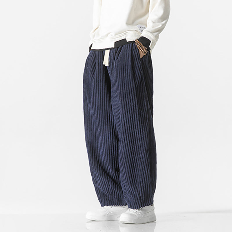 Masaaki™ | Unique Corduroy Pants