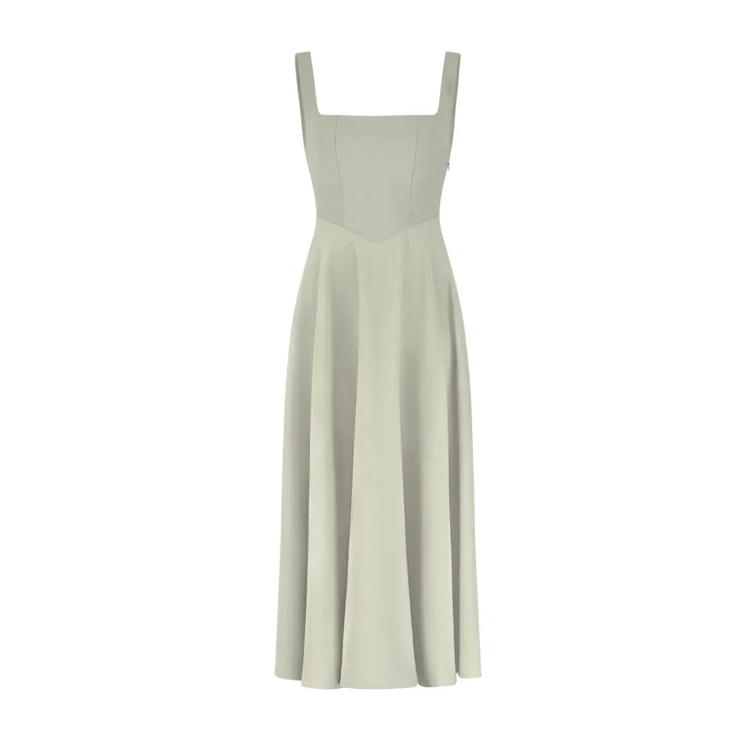 YARA-BELLE | HIGH-WAISTED MIDI DRESS