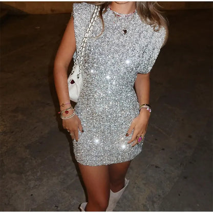 AINSLEY | ELEGANT SPARKLE DRESS