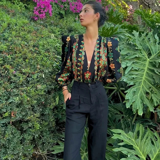 Eleni | Printed Two-Piece Set